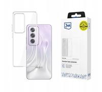 Coque transparente pour Oppo Reno 12 3MK