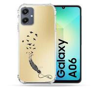 Coque Transparente Pour Samsung Galaxy A06 Plume Infini