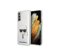 Coque Transparente pour Samsung Galaxy S21 G991 Hardcase KLHCS21SKTR Karl's Head Transparent Black