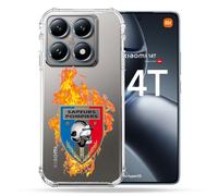Coque Transparente Pour Xiaomi 14t / 14t Pro Pompier Feu