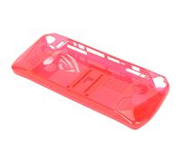 Coque transparente rouge anti-choc avec support pour ASUS ROG Ally 2023 Console portable
