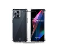 Coque Transparente + Verre Trempé 9H pour Oppo Find X3 Pro