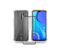 Coque Transparente + Verre Trempé 9H pour Xiaomi Redmi 16