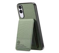 COQUE Twill Portefeuille RFID Vivo V70 FE, Antichoc-Vert