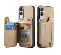 COQUE Twill Portefeuille RFID Vivo V70 FE, Porte-Cartes-Kaki