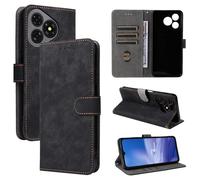 Coque Ulefone Note 19, [Technologie de Blocage RFID] Housse Portefeuille, Etui pour Ulefone Note 19 avec Fonction Stand-Noir