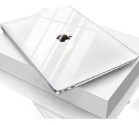 Coque Ultra Fin Et Transparent Compatible Avec Macbook Air 13 Pouces M1 A2337 A2179 A1932, 2020 2019 2018, Étui Rigide En Plastique Case Pour Mac Air 13,3"" Avec Touch Id - Incolore[POR5242267]