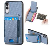 COQUE Ultra-Fine Vivo V70 FE avec Support, Porte-Cartes-Bleu