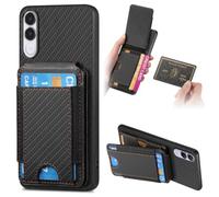 COQUE Ultra-Fine Vivo V70 FE avec Support, Porte-Cartes-Noir