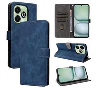 Coque Umidigi G100X/Note 100X, [Technologie de Blocage RFID] Housse Portefeuille, Etui pour Umidigi G100X/Note 100X avec Fonction Stand-Bleu