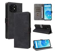 Coque Umidigi G5 Mecha, [Technologie de Blocage RFID] Housse Portefeuille, Etui pour Umidigi G5 Mecha avec Fonction Stand-Noir