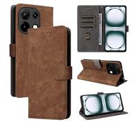 Coque Umidigi Note 100, [Technologie de Blocage RFID] Housse Portefeuille, Etui pour Umidigi Note 100 avec Fonction Stand-Marron