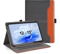 Coque Universel pour Tablettes Android 12-13"" Multi-Vues Cuir Synthétique Housse Étui pour Tablette 12 Pouces Svitoo Doogee U12 Noir