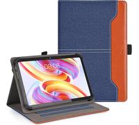 Coque Universelle pour Blackview Tab 90 WiFi 11 Pouces/Blackview Tab 70/Tab 30 WiFi 10,1 Pouces, pour Teclast T50/T45HD/T40 Air Tablette, Étui Housse en Cuir PU pour Tablette 10-11 Pouces, blue