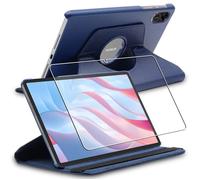 Coque + Verre Trempé - ebestStar - Tablette Honor Honor Pad X9 - Étui Housse Support Rotatif 360 PU Cuir - Bleu Foncé