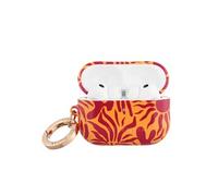 Selencia Vivid Case voor de Apple AirPods Pro 3 - Tropical Vibes Apricot