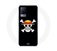 Coque Vivo V21 5g Drapeau One Piece Pirate Rap Et Chapeau De Paille