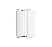 Coque Vivo V21 Silicone Souple Verre Trempé 9H Transparent Noir