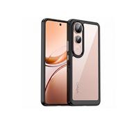 Coque Vivo V50 Lite Bumper Antichoc Noir/Transparent Coins Renforcés
