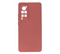 Coque pout Vivo X60 Pro Silicone Souple Finition Soft Touch Fine Rose framboise