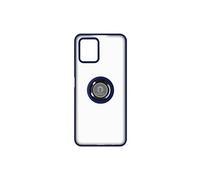 Coque Vivo Y01 Bi-matière Bague Métallique Support Vidéo bleu