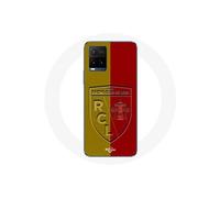 Coque Vivo y21s 2021 rcl lens Logo fond jaune et rouge