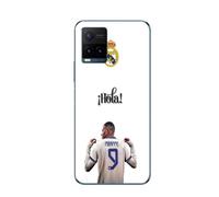 Coque Vivo Y21s Kylian Mbappe Real Madrid 9 Hola