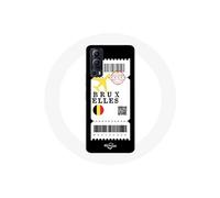Coque Vivo Y72 Billet d'avion Bruxelles
