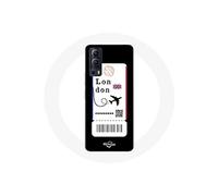 Coque Vivo Y72 Billet d'avion London