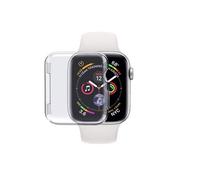 Avizar Coque Apple Watch 40mm Protection Ecran Silicone Anti-rayures Transparent