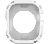 Accessoires bracelet et montre connectée Avizar Coque pour Apple Watch 8 7 45mm et 6 5 4 2 44mm et 3 2 1 45mm Fibre de Carbone blanc