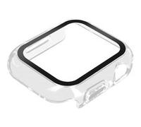 Coque pour Apple Watch Serie 7 41mm Rigide Finition Soft-touch Enkay Transparent