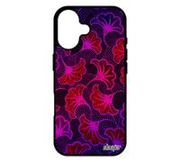 Coque Wax Pour Iphone 17 Silicone Ethnique Artisanat Imprim¿ De Protection Smartphone Telephone Caoutchouc Motif Color¿ Violet