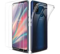 Coque - Wiko - View 5 - TPU souple - Verre trempé - Protection transparente