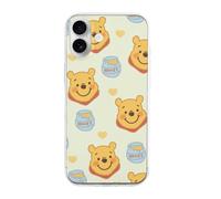 Coque Winnie l'Ourson en TPU pour iPhone 16 Plus - transparente,