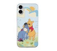 Coque Winnie l'Ourson en TPU pour iPhone 16 Plus - Ultra-fine, antichoc, anti-jaunissement, résistante aux rayures, compatible avec la recharge