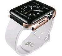 Coque Xdoria Defense Edge argent 38mm pour Apple Watch G