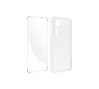Coque Xiaomi 12 Pro Silicone Souple Film Verre Trempé 9H transparent