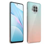 Coque Xiaomi Mi 10T Lite Souple et Film Verre Trempé Dureté 9H noir