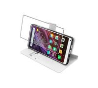 ebestStar - Coque Compatible avec Xiaomi Mi Mix 2S Etui PU Cuir Housse Portefeuille Porte-Cartes Support Stand, Blanc + Film Protection écran Verre Trempé [Appareil: 150.9 x 74.9 x 8.1mm, 5.99'']