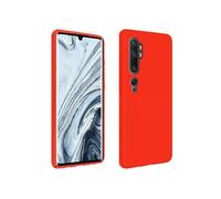 Coque Pour Xiaomi Mi Note 10 / Note 10 Pro Semi-rigide Finition Soft Touch Rouge