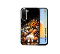 Coque Xiaomi POCO C81 Pro motif capybara tag Multicolore