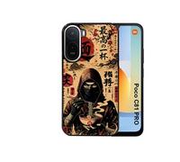 Coque Xiaomi POCO C81 PRO motif ninja ramen semi-rigide Multicolore