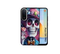 Coque Xiaomi POCO C81 Pro - Motif tête de mort tag - Semi-rigide
