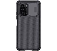 Coque Xiaomi Poco-F3 Noire Camshield De Nillkin Protection Caméra