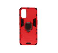 Coque Xiaomi Poco M3 Hybride Antichoc Bague Métallique Support rouge