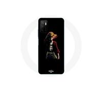 Coque Xiaomi Poco M3 Pro 5G one piece manga anime luffy fond noir