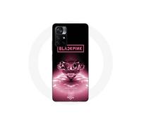 Coque Xiaomi Poco M4 Pro 5G blackpink diamond noir et rose