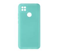 Coque pour Xiaomi Redmi 10A Silicone Semi-rigide Finition Soft-touch Fine Turquoise