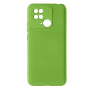 Coque pour Xiaomi Redmi 10C Silicone Semi-rigide Finition Soft-touch Fine vert